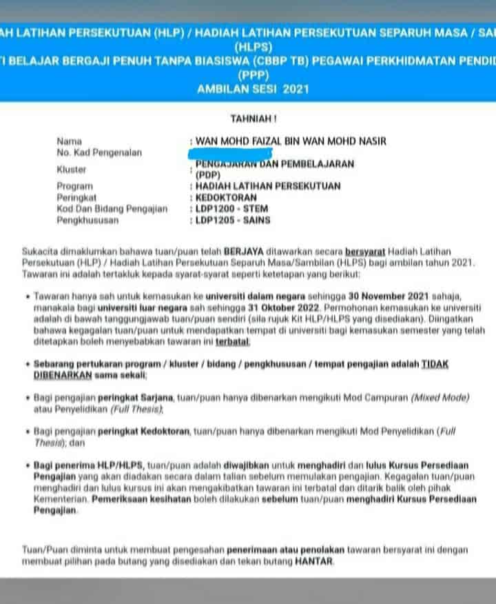 HLP KPM 2023 Cara dan Syarat Permohonan